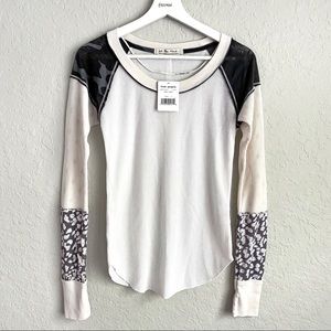 Free People Bright Side Thermal in Snow Combo